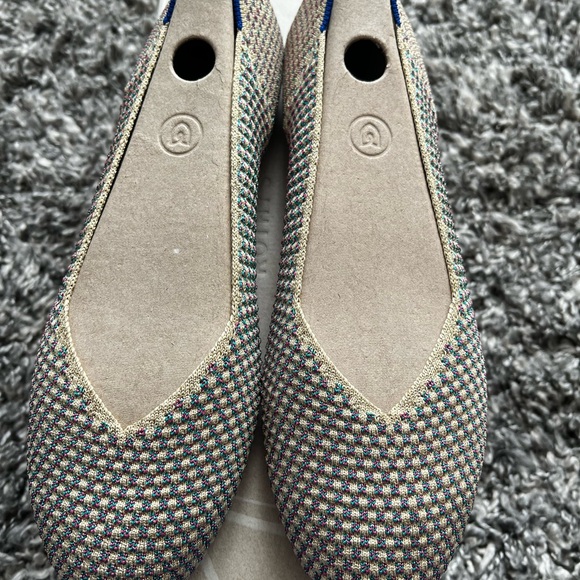 Rothy's Silver Flats Comfortable Woven Design - Picture 3 of 6